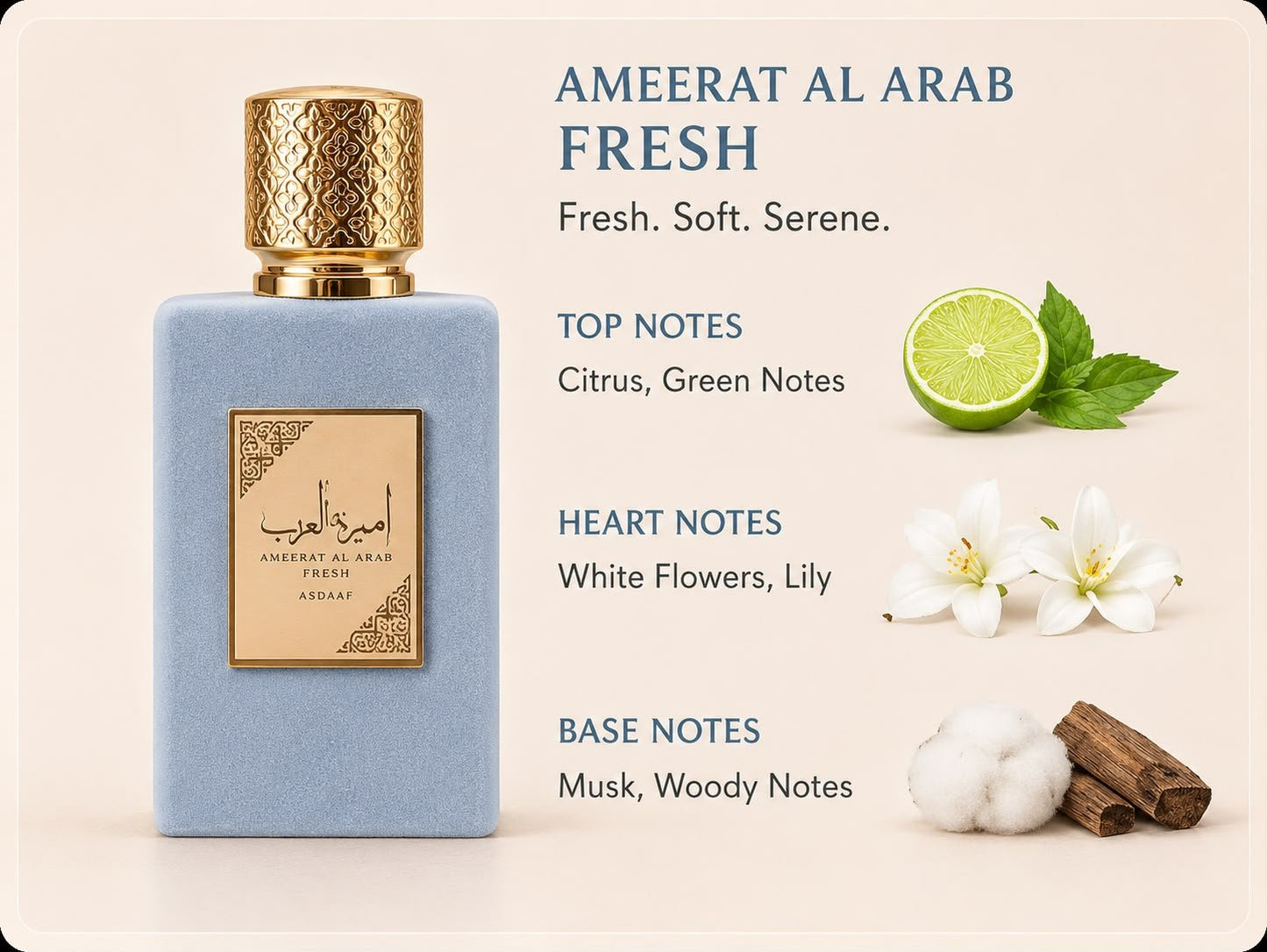 Asdaaf Ameerat Al Arab Gift Set – 4 EDP Miniatures 30ml - Timavie