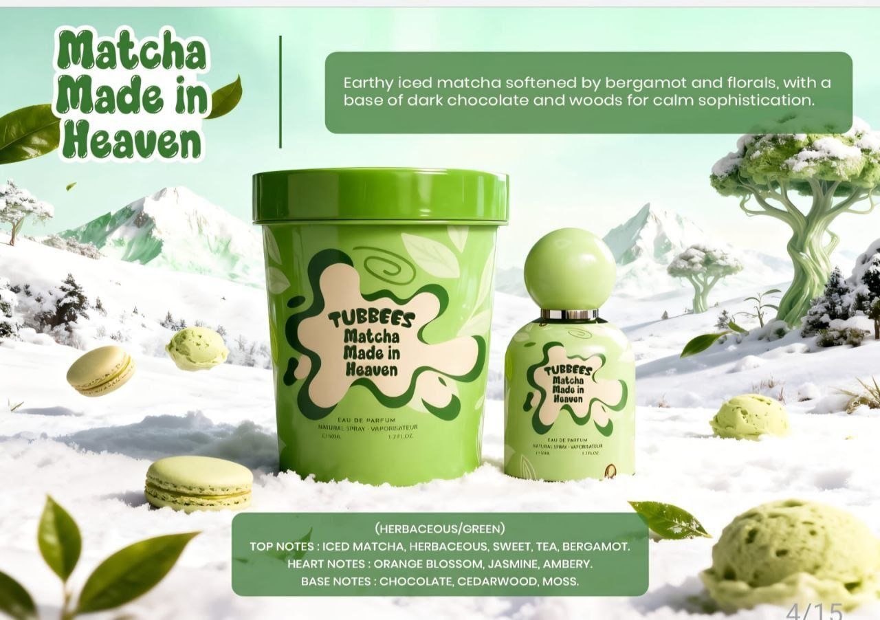 Tubbees Matcha Made in Heaven Eau de Parfum 50ml - Timavie
