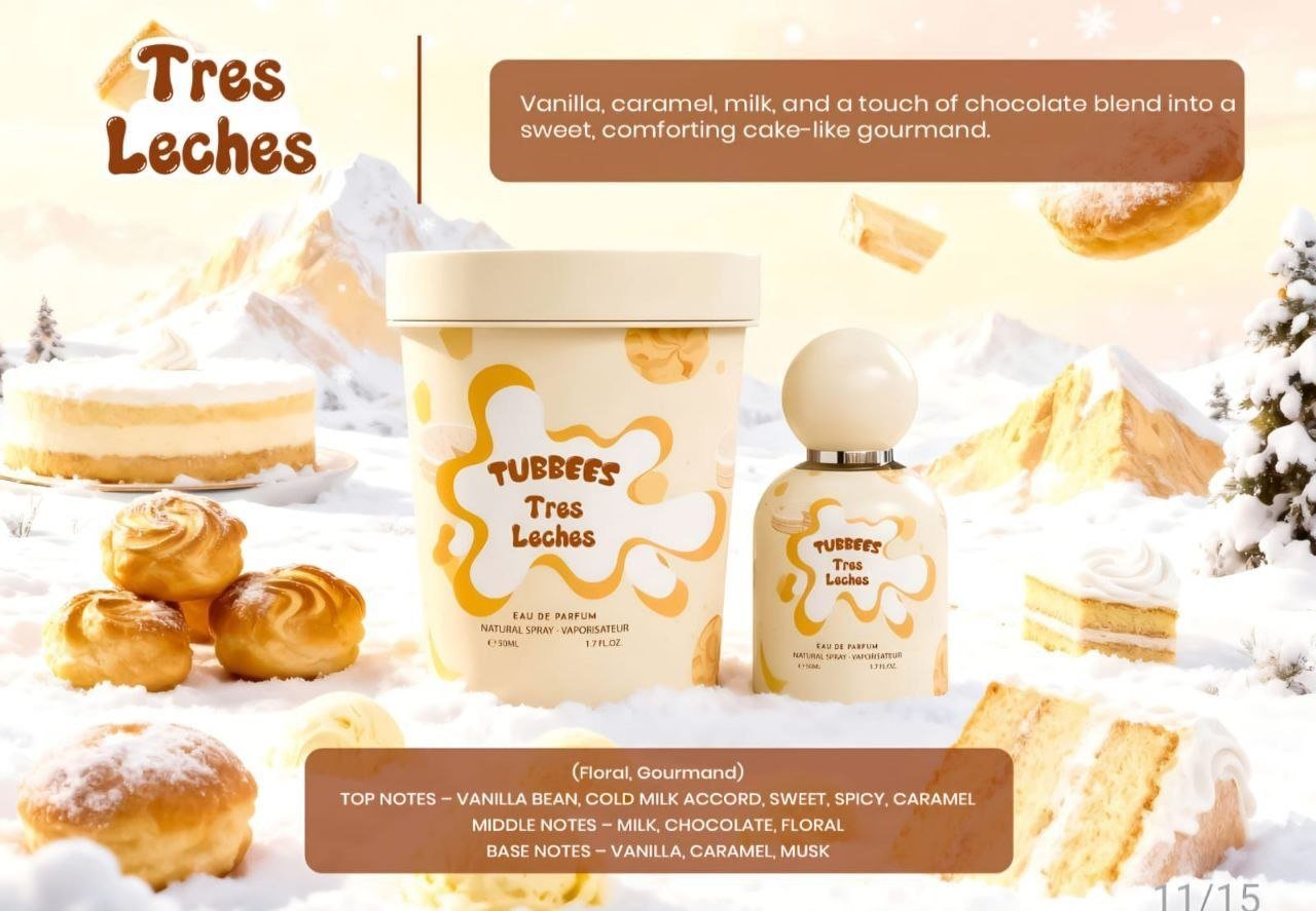 Tubbees Tres Leches Eau de Parfum 50ml - Timavie
