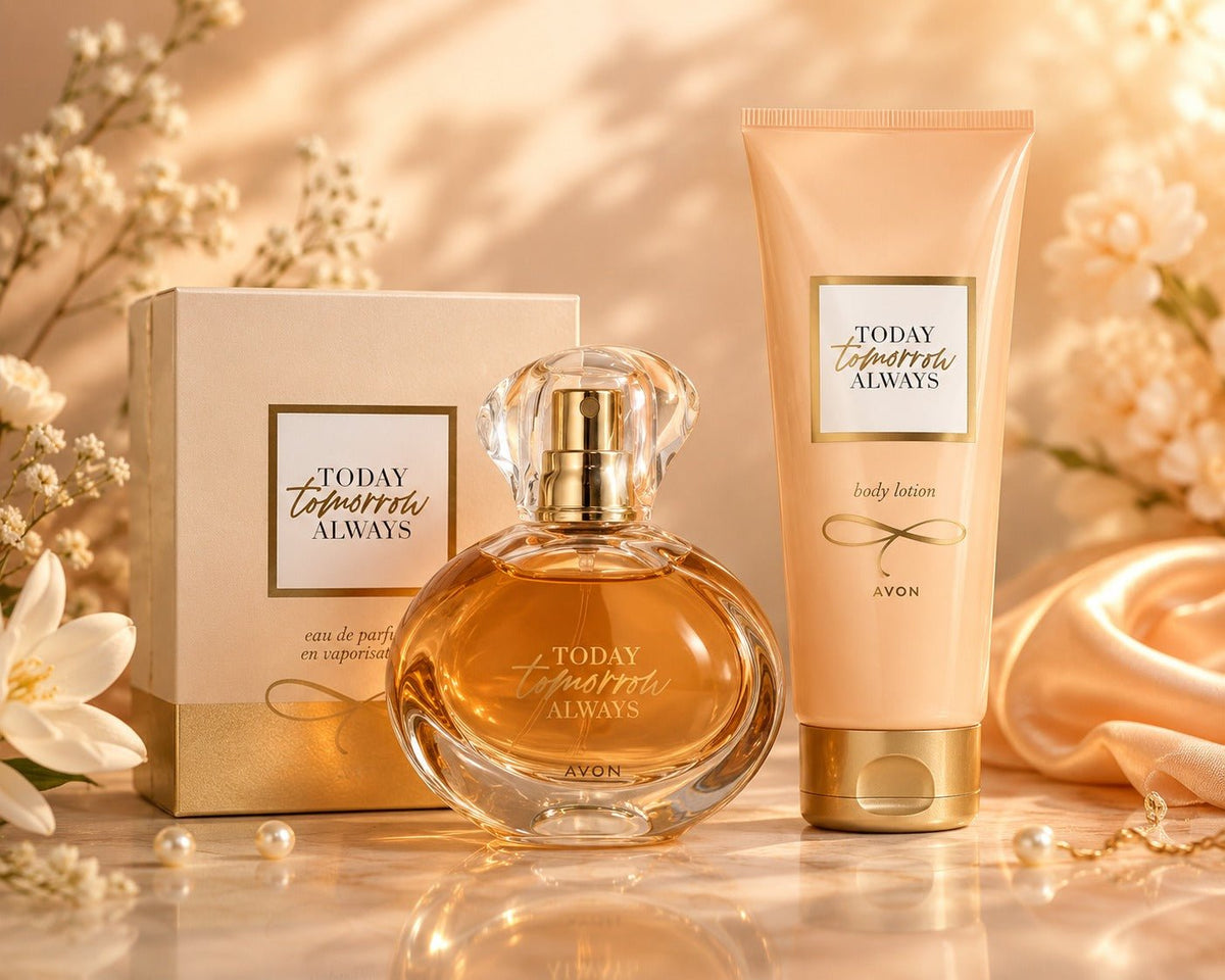 Avon Today Tomorrow Always Eau de Parfum & Body Lotion Gift Set - Timavie