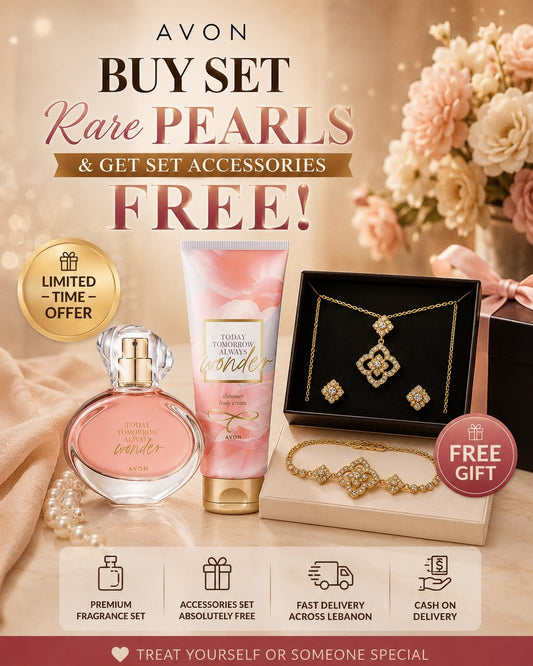Avon Today Tomorrow Always Wonder – Limited Offer | EDP + Shimmer Body Cream + Free Jewelry Set - Timavie