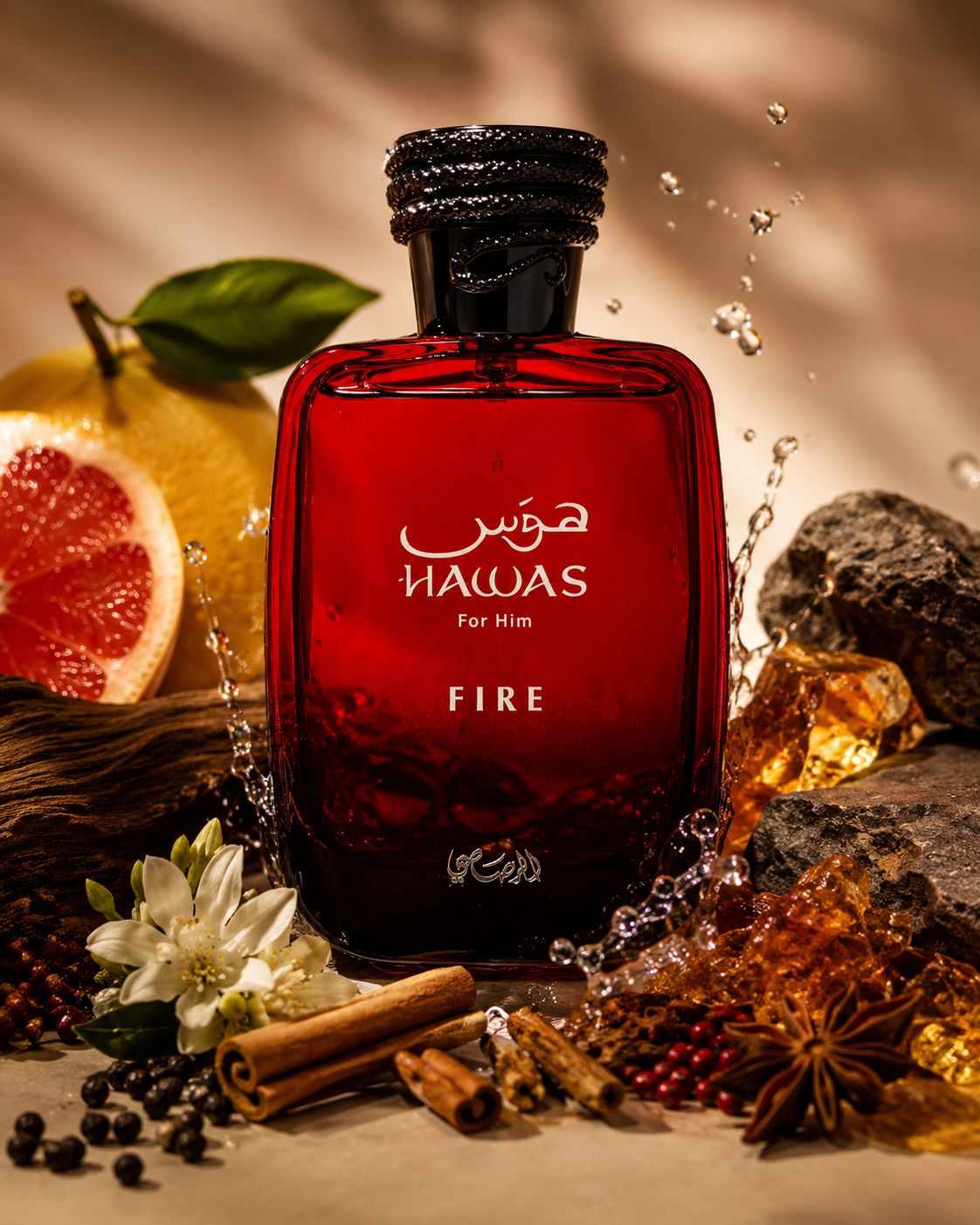 Hawas Fire For Him by Rasasi 100ml - Timavie
