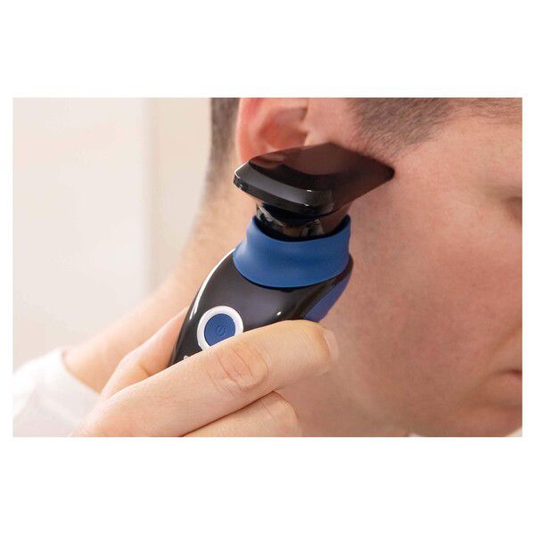 Sencor SMS 5520BL Men’s Electric Shaver – 3 - Head Rotary with Hair Trimmer - Timavie