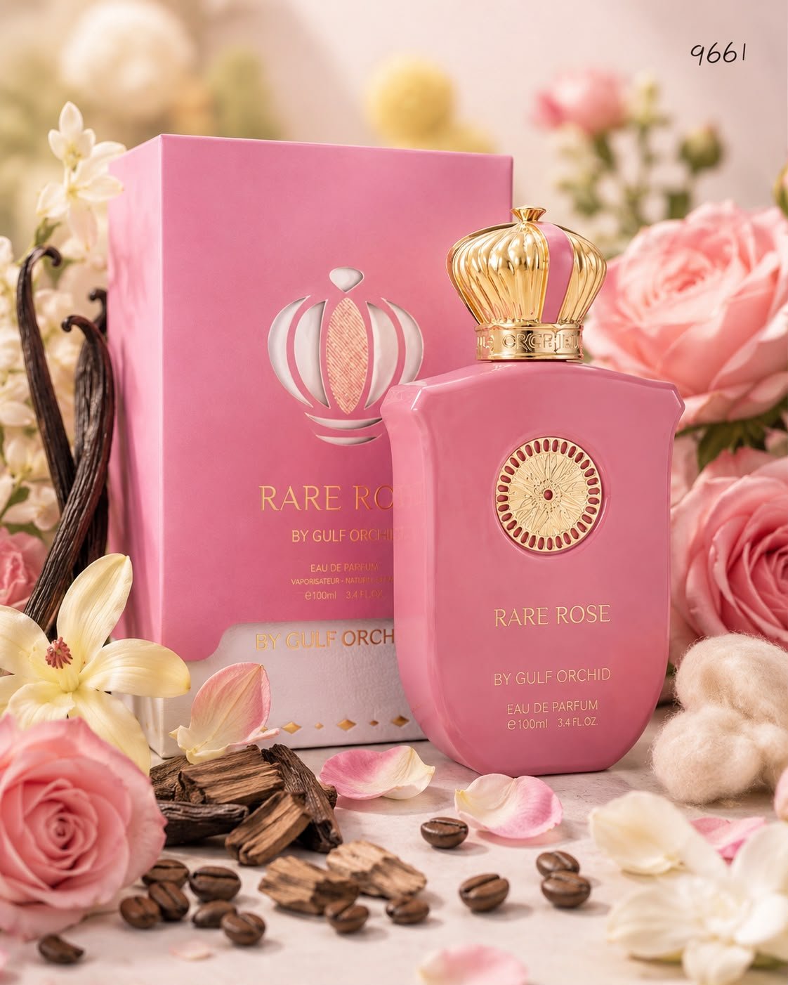 Gulf Orchid Rare Rose Eau de Parfum 100ml - Timavie