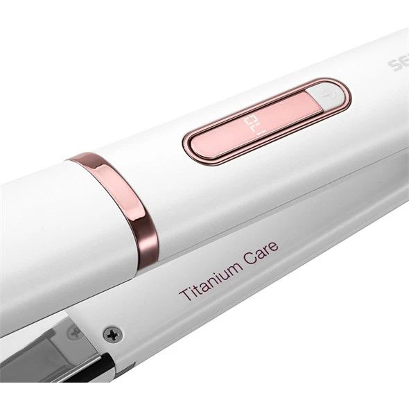 Sencor SHI 3100VT Ceramic Tourmaline Hair Straightener – Titanium Care Plates - Timavie