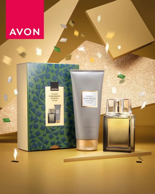 Avon TTA gift set fpr him perfume 75ml + shower gel - Avon by Tima