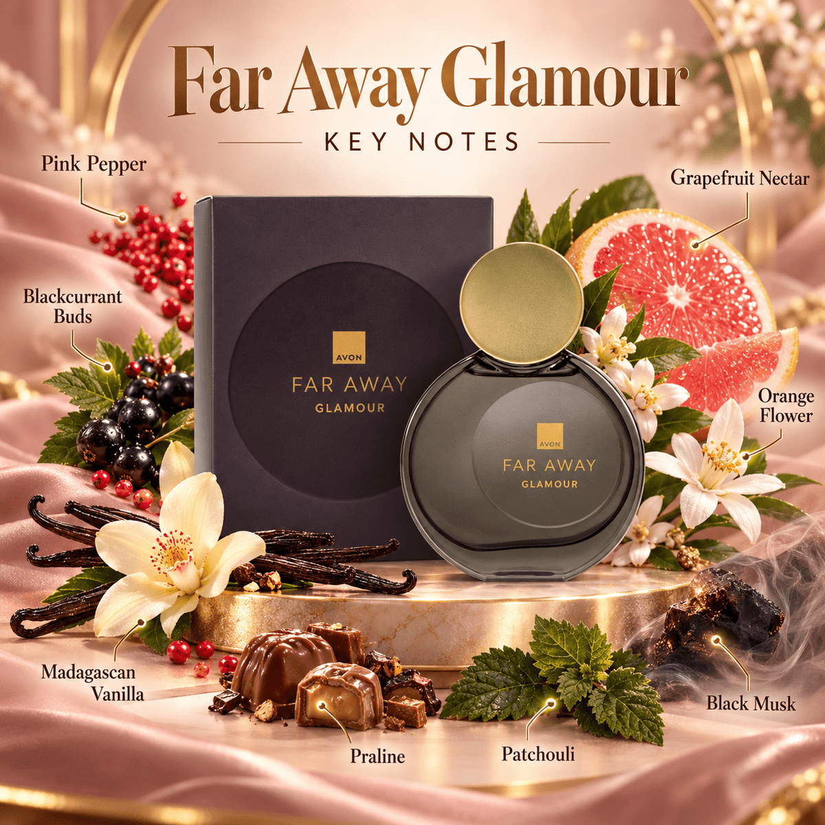 Avon Far Away Glamour Eau de Parfum 50ml - Timavie