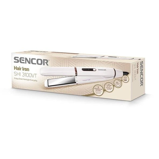Sencor SHI 3100VT Ceramic Tourmaline Hair Straightener – Titanium Care Plates - Timavie