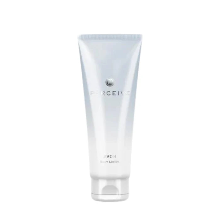 Avon Perceive Body Lotion 125ml – Soft White & Silver Tube