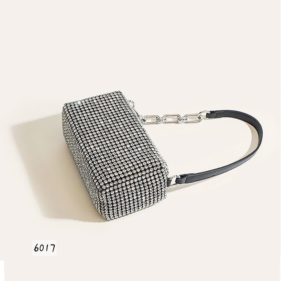 Crystal Rhinestone Shoulder Bag – Sparkling Evening Clutch