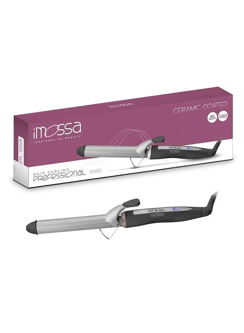iMossa IM1210 Professional Ceramic Curling Iron – 60W Salon - Quality Curls - Timavie