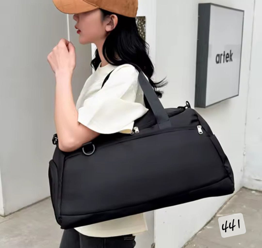 Multi - Functional Travel Duffel Bag with Shoe Compartment - Model 441 - Timavie