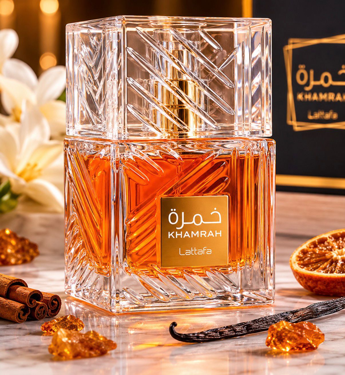 Khamrah Eau de Parfum by Lattafa 100ml - Timavie
