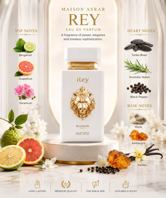 Maison Asrar Rey Eau de Parfum 100ml - Timavie