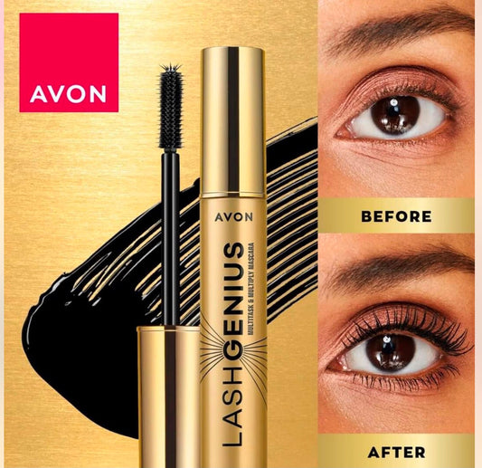 Avon LashGenius Mascara before and after results